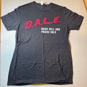 Charcoal Gray D.A.L.E. Graphic T-Shirt Praise Dale